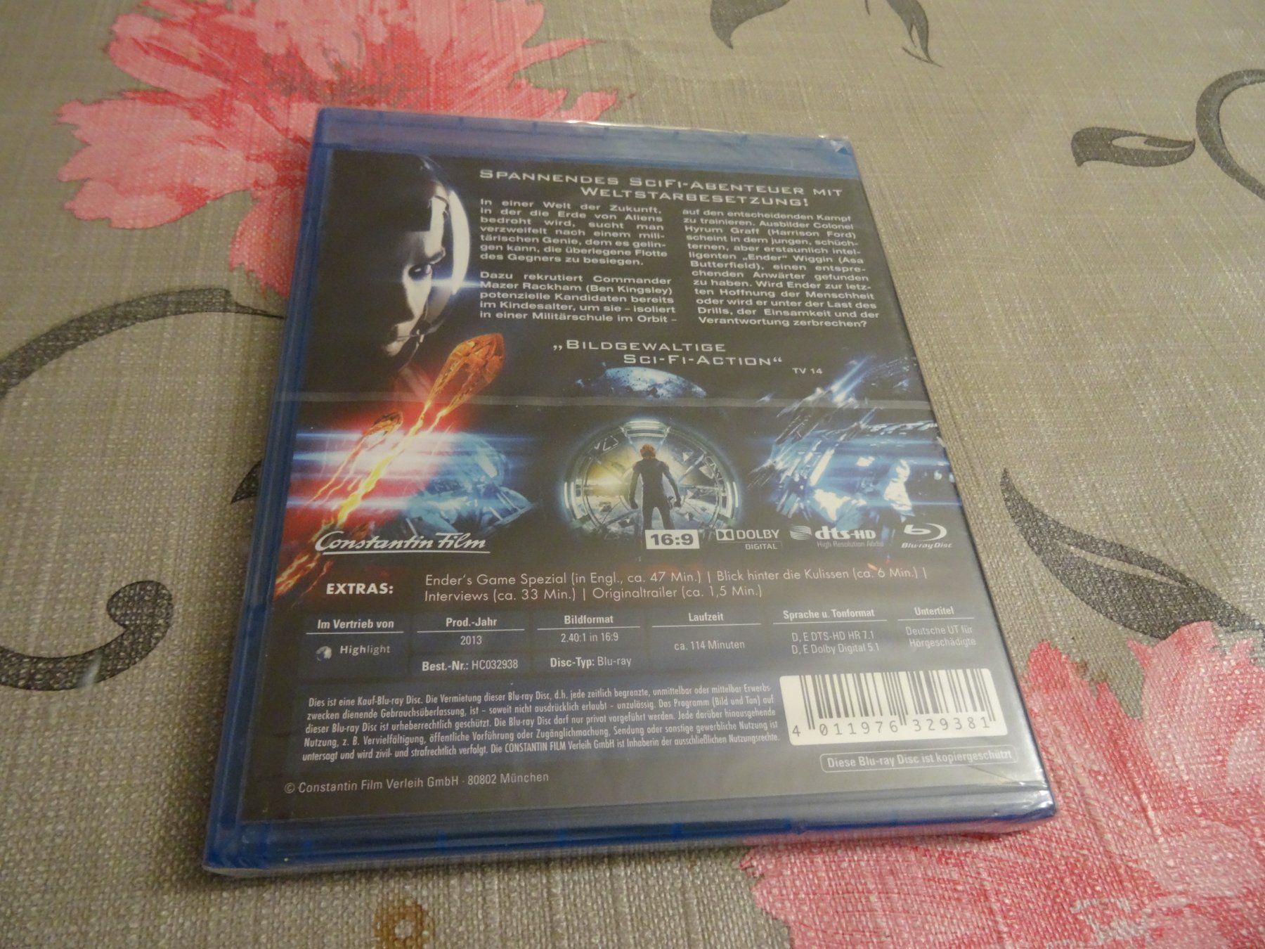 Alle DVDs: Ender's Game - Das grosse Spiel (Blu-Ray) NEUWARE – Neu und originalverpackt aus Olten von Disc-Verkauf 1