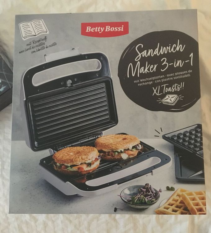 Betty Bossi Sandwich Maker 3in1 Kaufen auf Ricardo