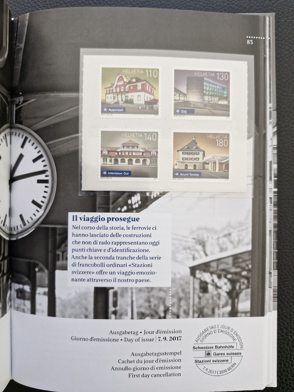 Tutti i francobolli: Jahrbuch 2017  Top Zustand! postfrisch – Nuovo (secondo la descrizione) da Frauenfeld venduto da Kasico 7
