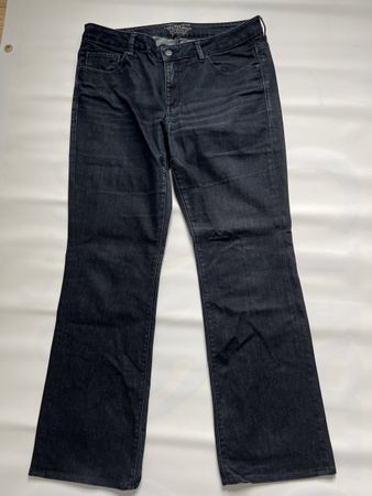 Esprit Denim Damen Jeans Bootcut W32 L32 Dunkel Top Zustand!