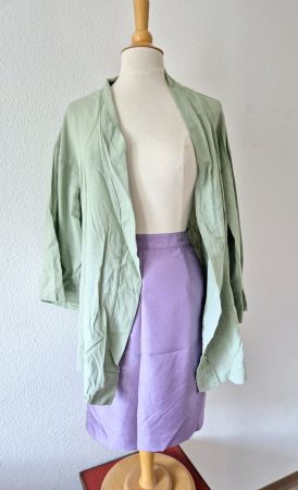 JACKE S 36 MINT MANTEL CARDIGAN,  TOP ZU HAUSE ODER ALLTAG