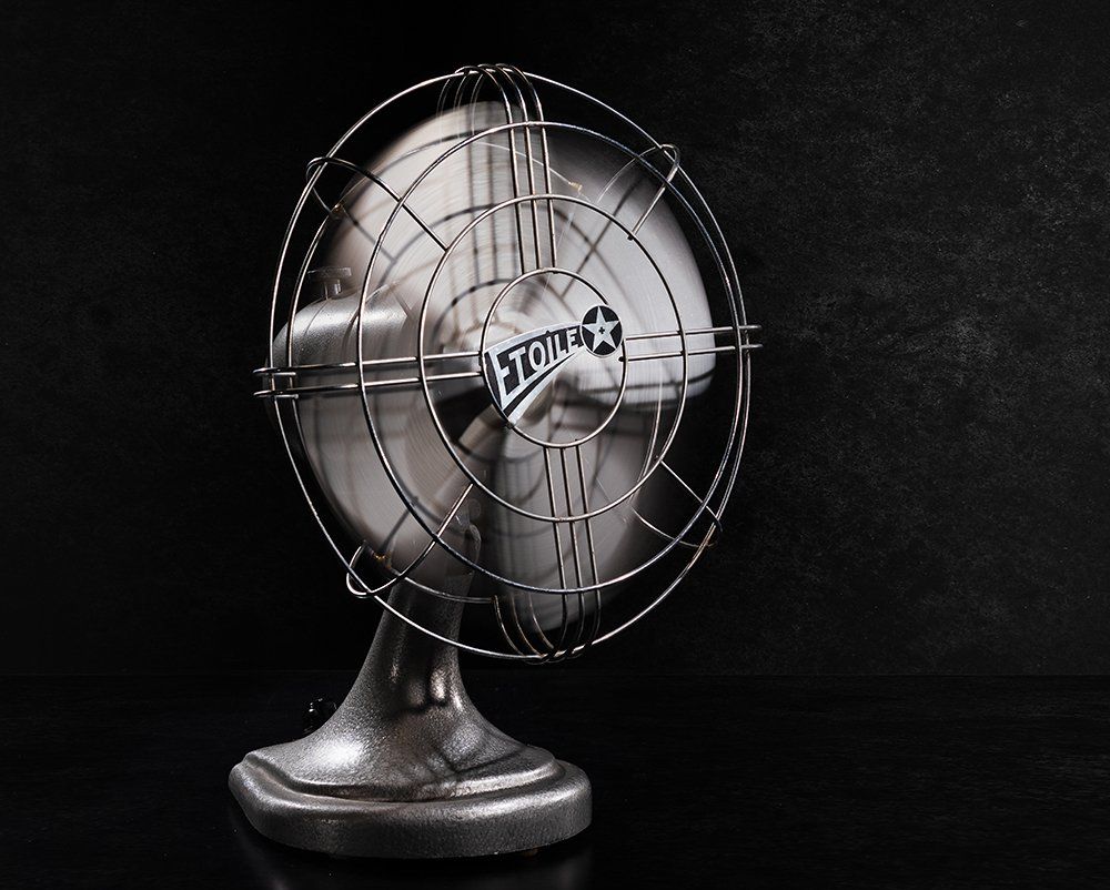 Ventilatori: Etoille Ventilator ca. 1930 – Usato da Neukirch (Egnach) venduto da art-deco-studio