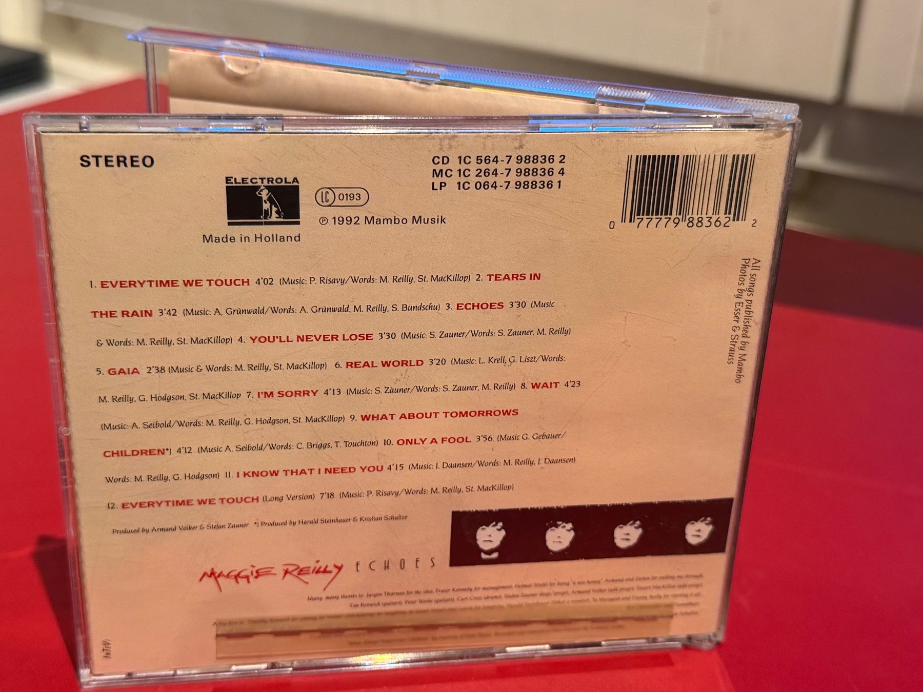 CD: Maggie Reilly - Echoes - KA01E – Usato da Küsnacht ZH venduto da Jazztilldawn 1