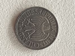 1 Deutsche Mark, Jahrgang 1950, BRD