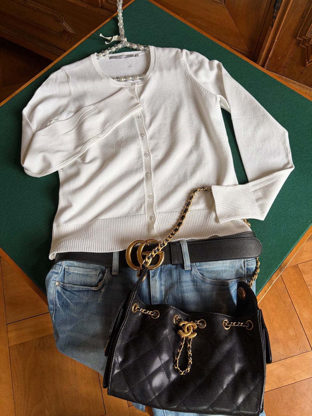 Giacche: IN WEAR Neue Strickjacke Gr S Basic im Kleiderschrank – Nuovo (secondo la descrizione) da Interlaken venduto da Bona55