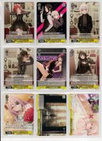 9 japanische Weiss Schwarz Karten aus Fujimi Fantasia Bunko
