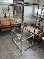 Co-Verta Herman MillerRegal Chrom Glas 4 Ablagen