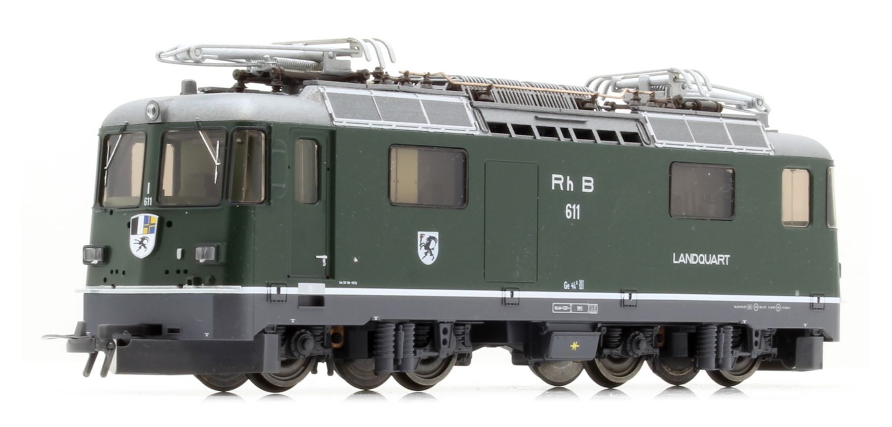 Bemo Modellini di ferrovie: Bemo 1258 110 RhB Ge 4/4 II 611 "Nostalgielok" – Nuovo e nell'imballaggio originale da Bremgarten AG venduto da Sportivo2007 5