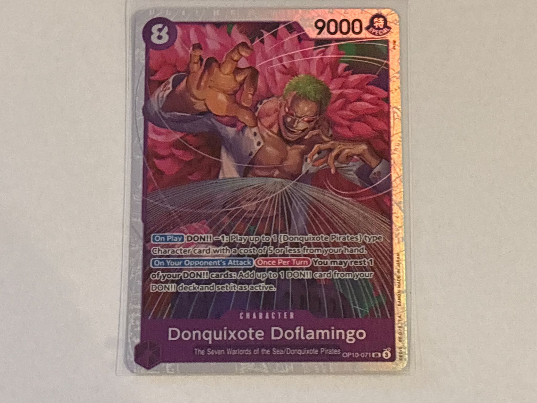 Bandai Carte collezionabili: One Piece TCG CARD OP10-071 ENG – Nuovo (secondo la descrizione) da Schaffhausen venduto da Brickorama0815