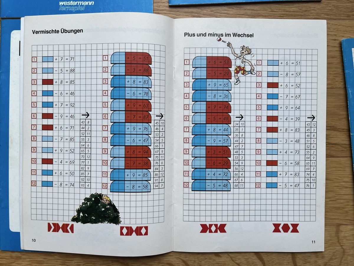 Spiele: Mini LÜK Hefte Mathe und Deutsch – Gebraucht aus Zürich von yeti044 2