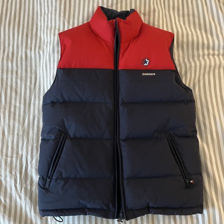 ZIMTSTERN Bodywarmer, Gilet blau-rot (Gr. M)