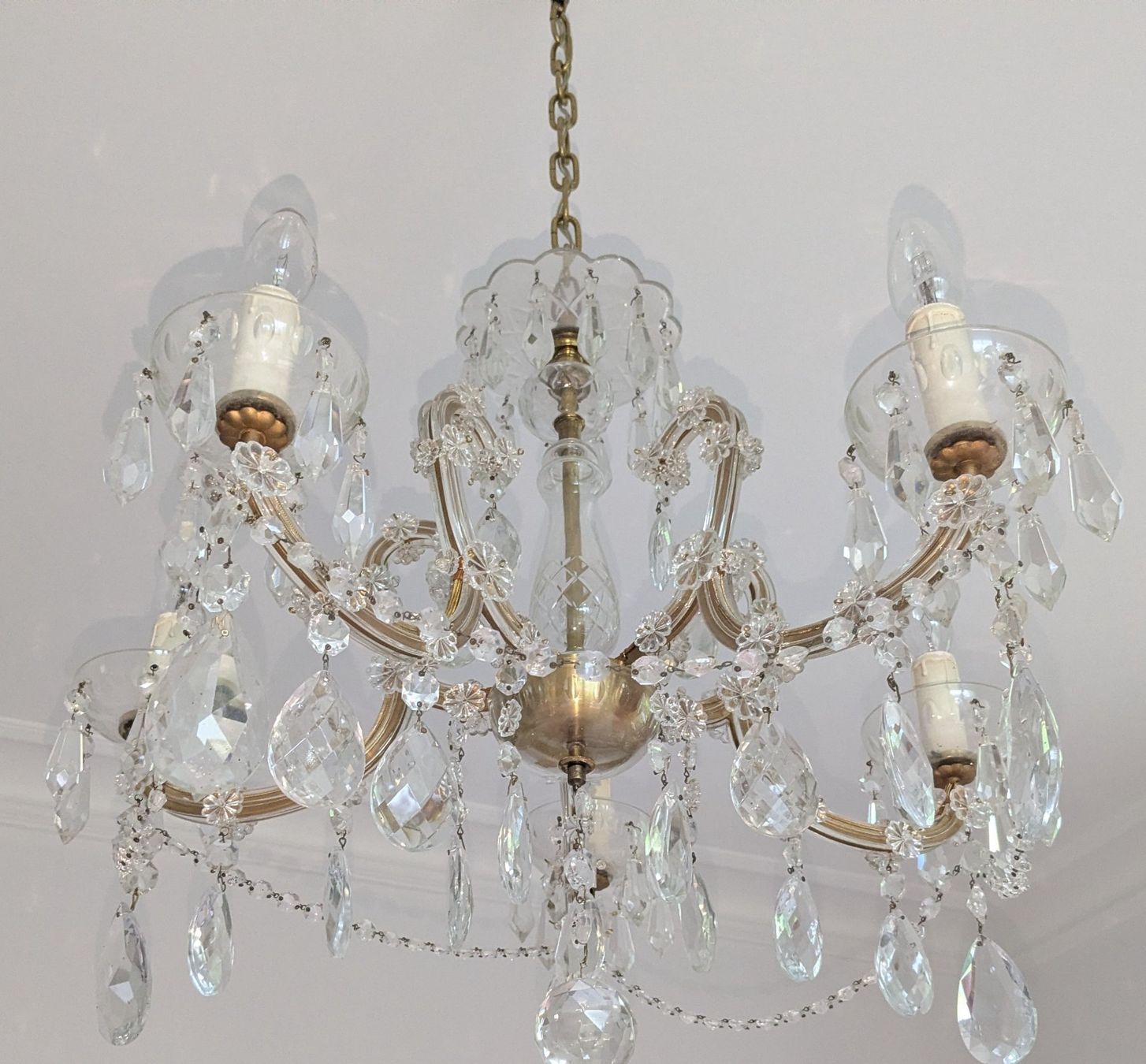 Lustres & lampes de plafonds: Maria Theresia Kronleuchter – D'occasion à Giffers par agu25 2