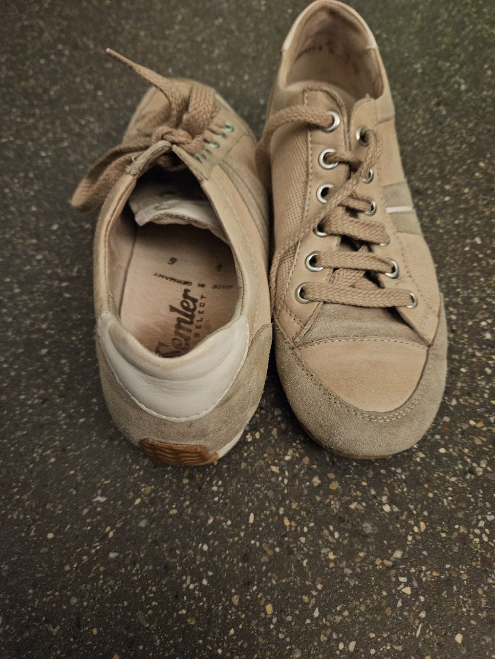 Scarpe da donna: Semler Select Damen Sneakers, Beige, Gr. 39 – Usato da Anwil venduto da tamoos 2