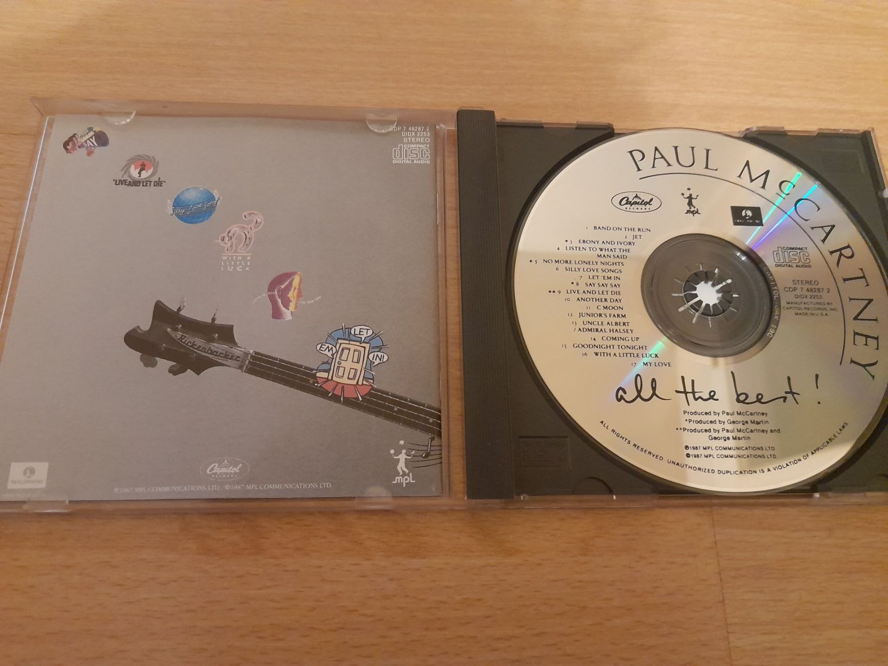 CD: CD Paul McCartney - All The Best – Usato da Lustmühle venduto da chevi03 1