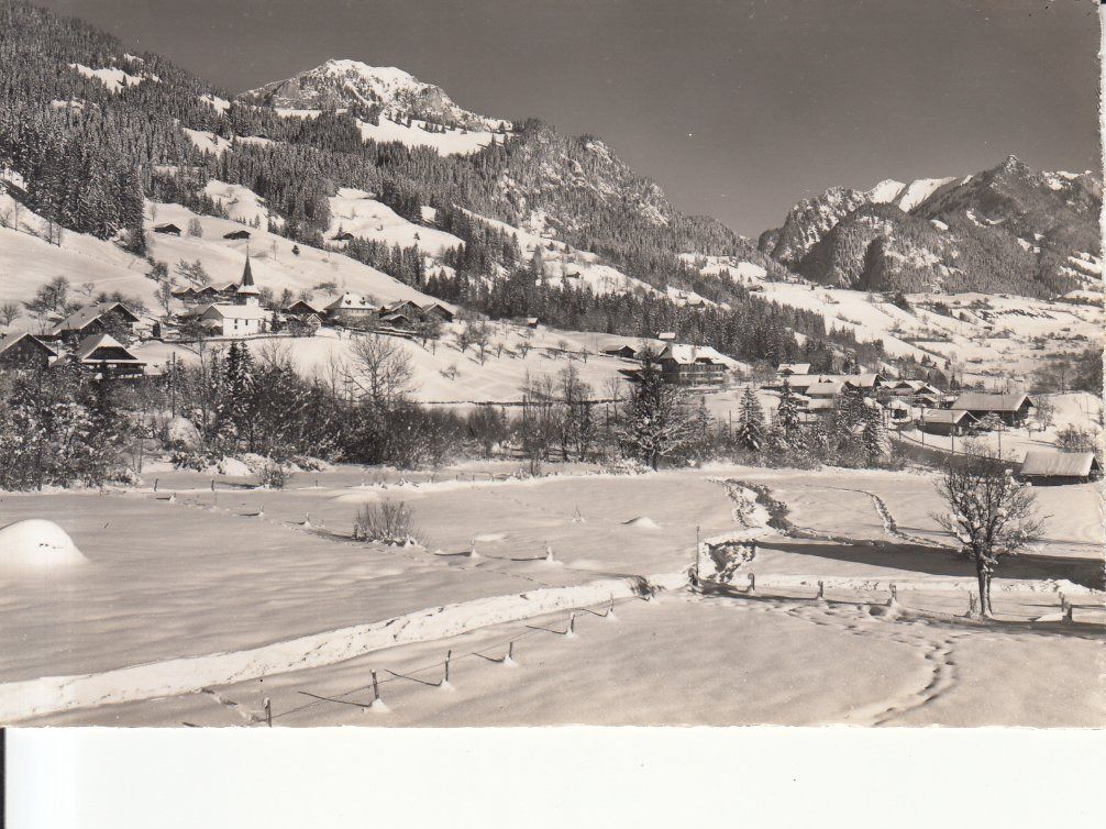 Cartoline postali: Oberwil ca. 1950 – Usato da Bürglen TG venduto da StampGraf