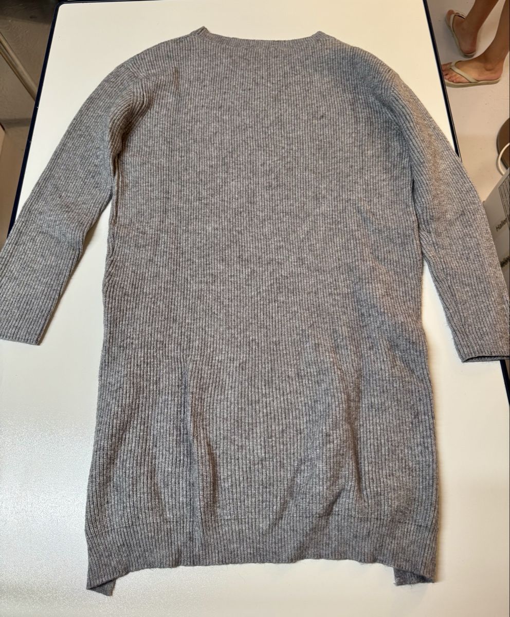 Maglioni & Felpe: Grauer Strickpullover LOUISE OROP mit Reissverschlüssen S/M – Usato da Zürich venduto da Nobs1 5