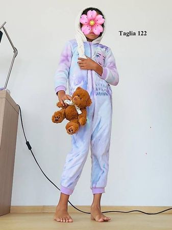 Pigiama intero Frozen bambina taglia 122