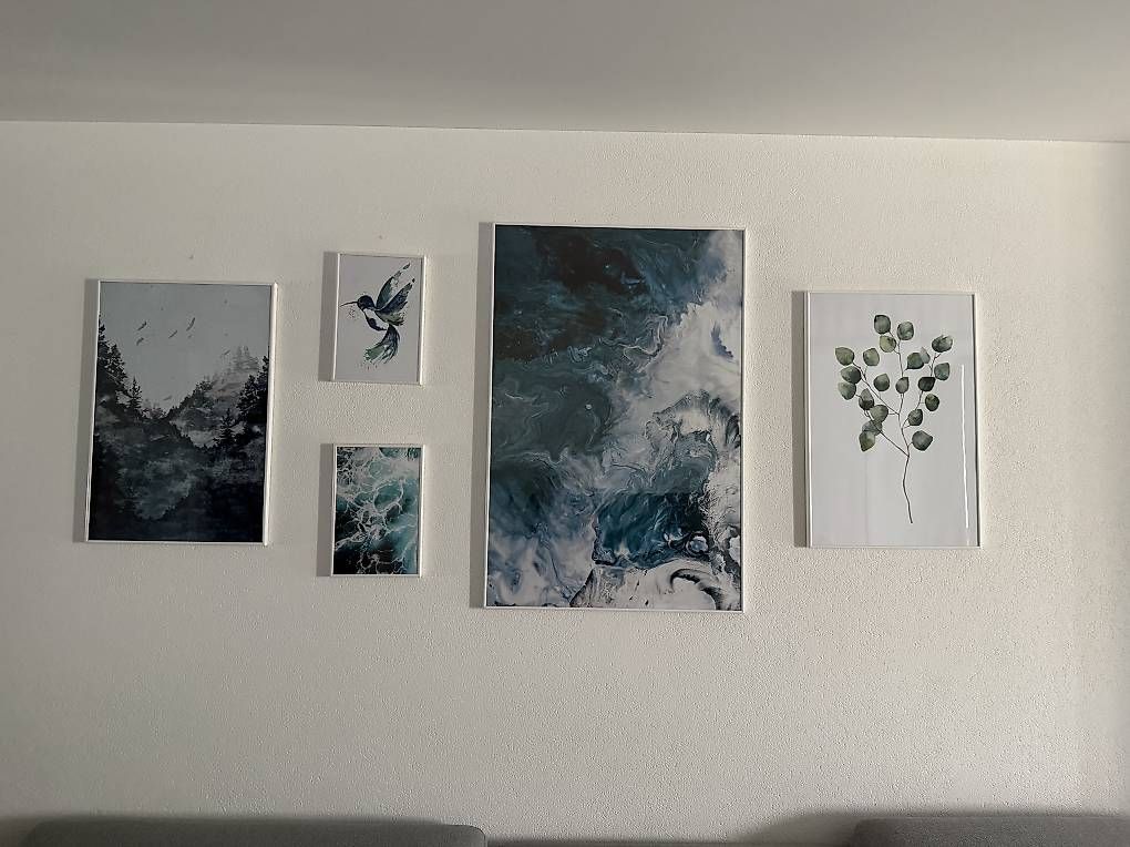 Poster & Bilder: 5 Bilder inkl rahmen – Gebraucht aus Aarburg von nic_8jr7