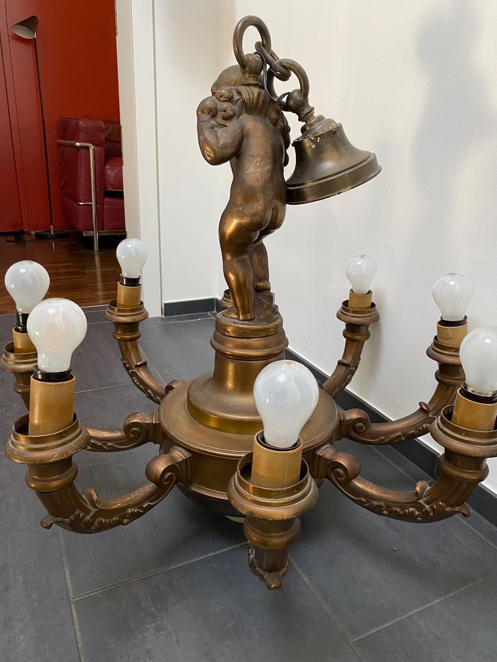 Lampadari & plafoniere: Kronleuchter 8-flammig  20 kg – Usato da Basel venduto da ota_2f9m 6