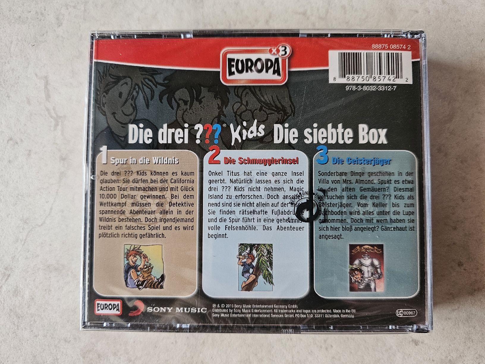 CD: Die drei Fragezeichen - Die siebte Box / Fabrikneu – Nuovo e nell'imballaggio originale da Schneisingen venduto da backstore24 1
