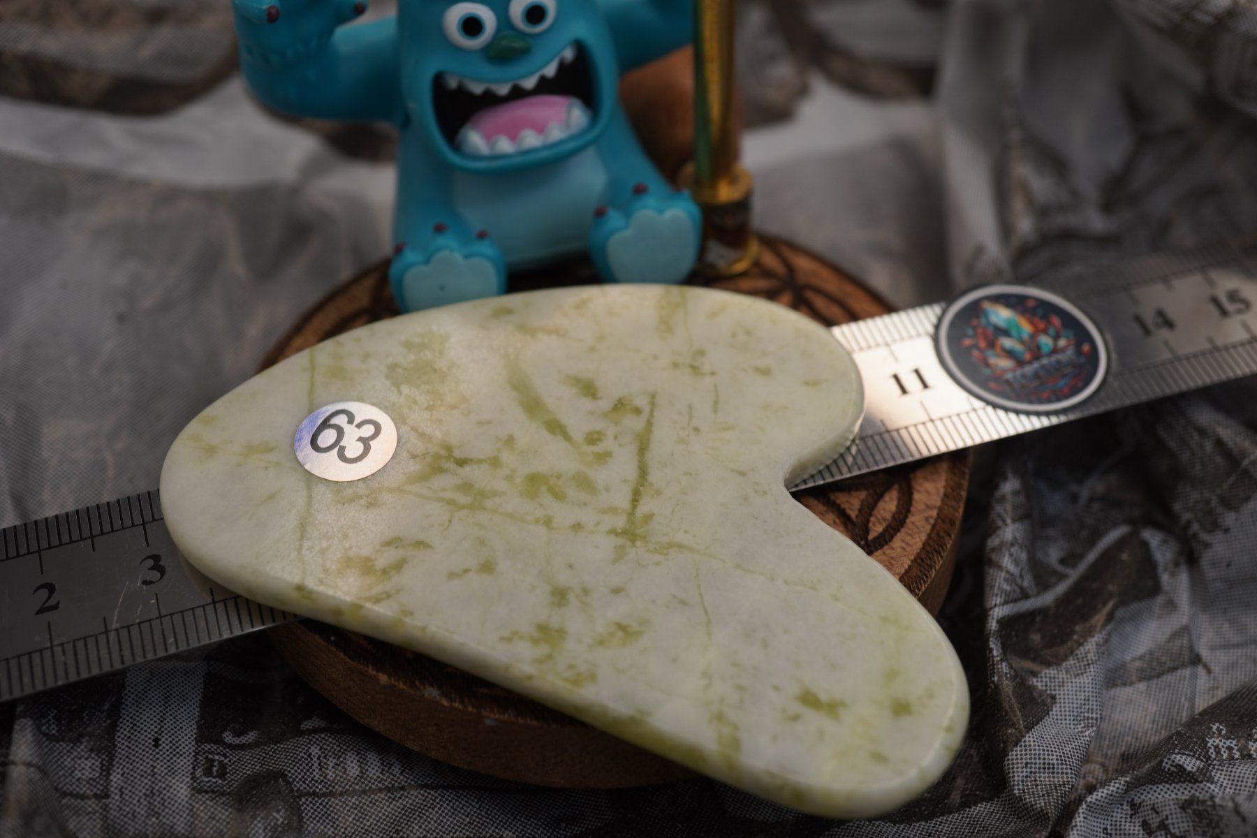Minéraux & Lithothérapie: Gua Sha Massage-Stein    Jade     ab 1.- – Neuf avec emballage d'origine à Eschenbach SG par topstone