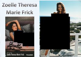 Zoelle Theresa Marie Frick / Originalautogramm