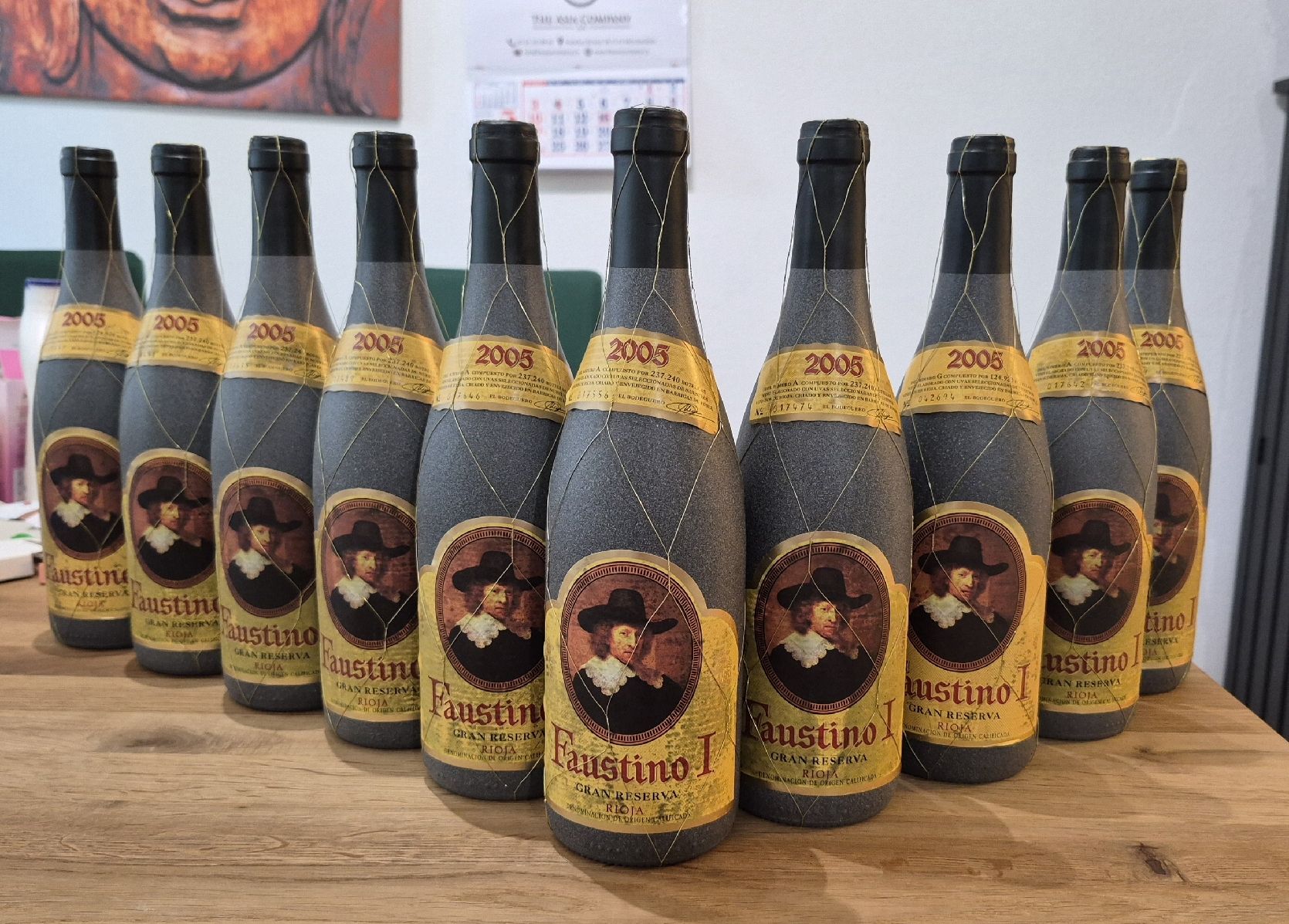 Rioja Vino: 10 Flaschen Faustino I Grand Reserva – Usato da Schwerzenbach venduto da Otto002