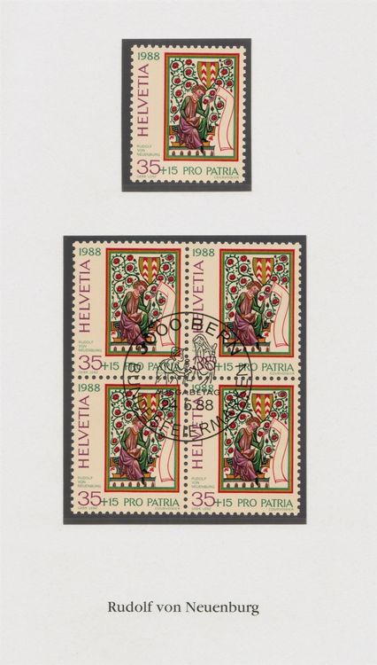 PRO PATRIA Marken 1988 (18) Kaufen auf Ricardo