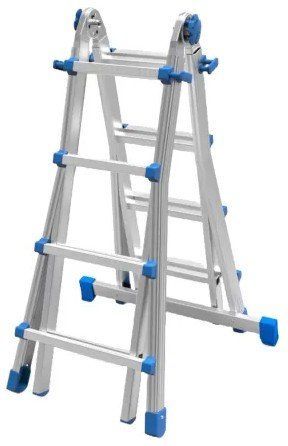 Scale: Neue Teleskop-/Klappleiter / Alu / MARCHETTI EQUIPE 44 – Nuovo e nell'imballaggio originale da Wattwil venduto da webrawa 1