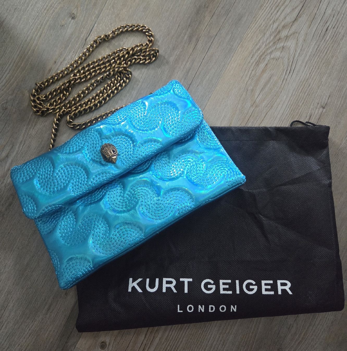 Kurt Geiger Borse da donna: Kurt Geiger Tasche in blau – Usato da Zürich venduto da ForeverLee