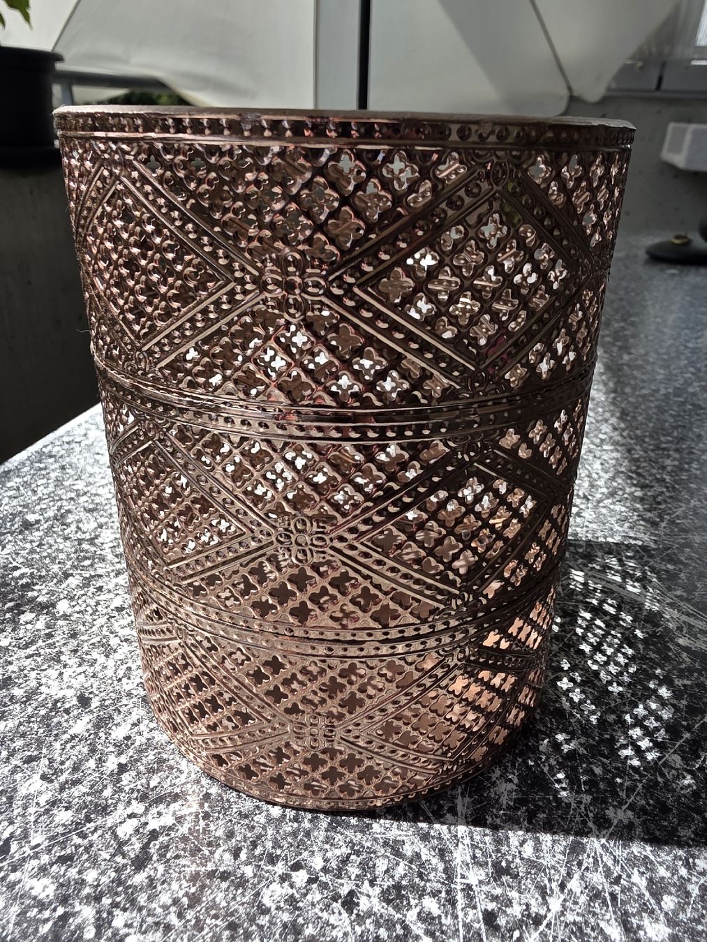 Lanterne: Orientalisches Windlicht Rosegold  – Usato da Madiswil venduto da Sandraho