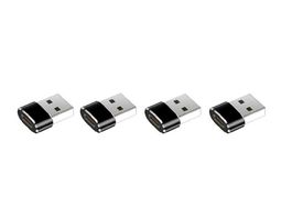 4x USB-C female to USB-A male Adapter
