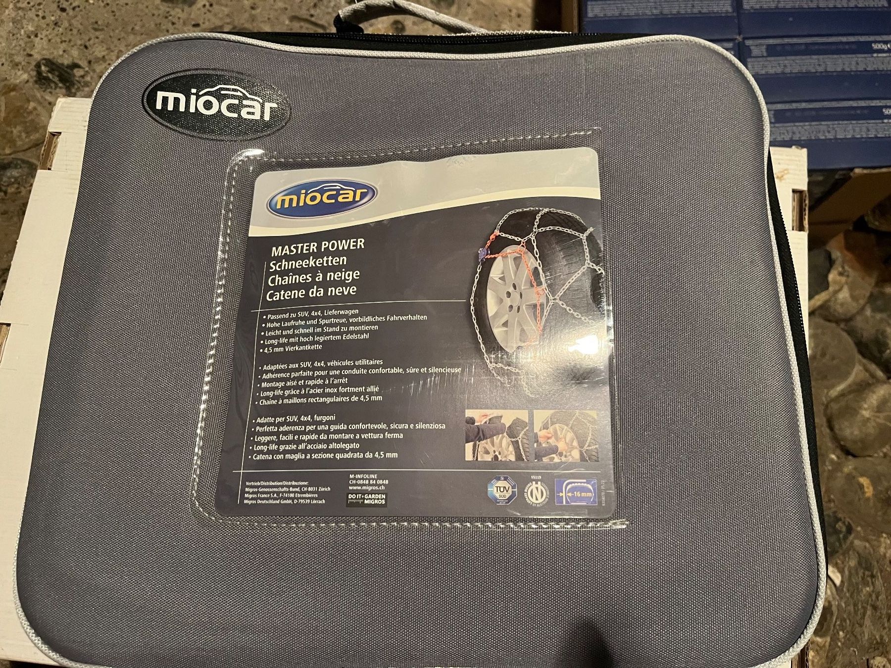 Schneeketten: Neue MioCar Schneeketten 9065 – Neu und originalverpackt aus Bern von Vineb