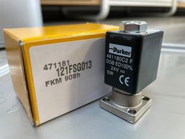 2/2-Wege Magnetventil Parker, Flanschmontage, ø2.5, 24VDC