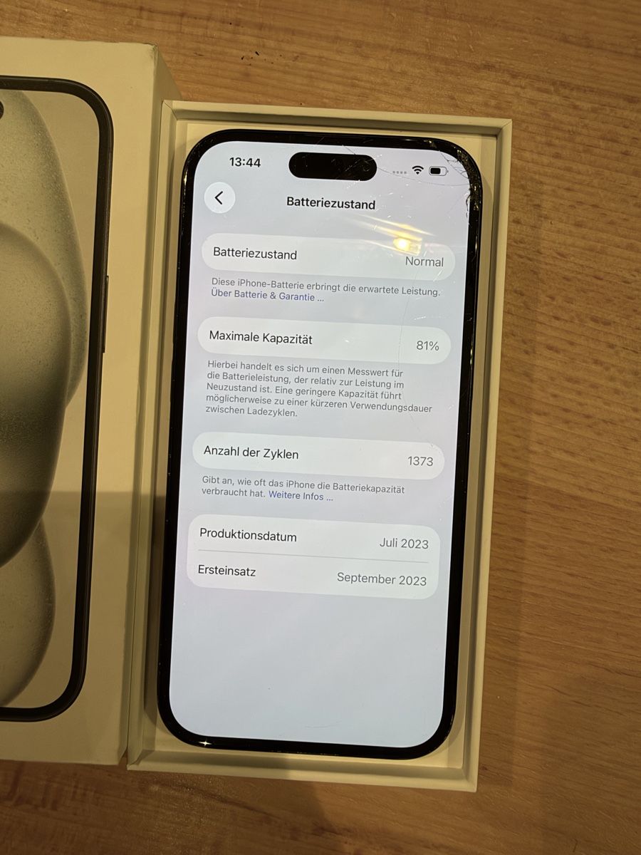 Apple Telefoni cellulari / Smartphones: Apple iPhone 15 128 GB Schwarz – Usato da gebenstorf venduto da thisaintrobin 4