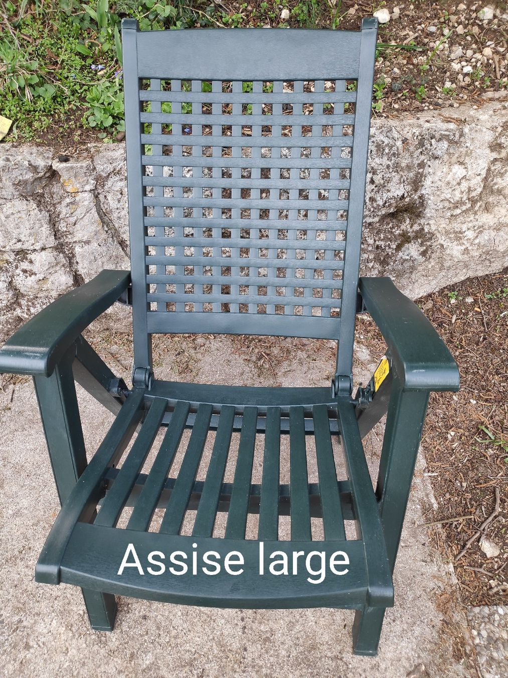 Stühle: Chaise pliante de jardin, assise large – Gebraucht aus Couvet von fat_kyl7 3