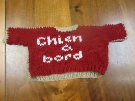 Décoration pour voiture "Chien à bord"