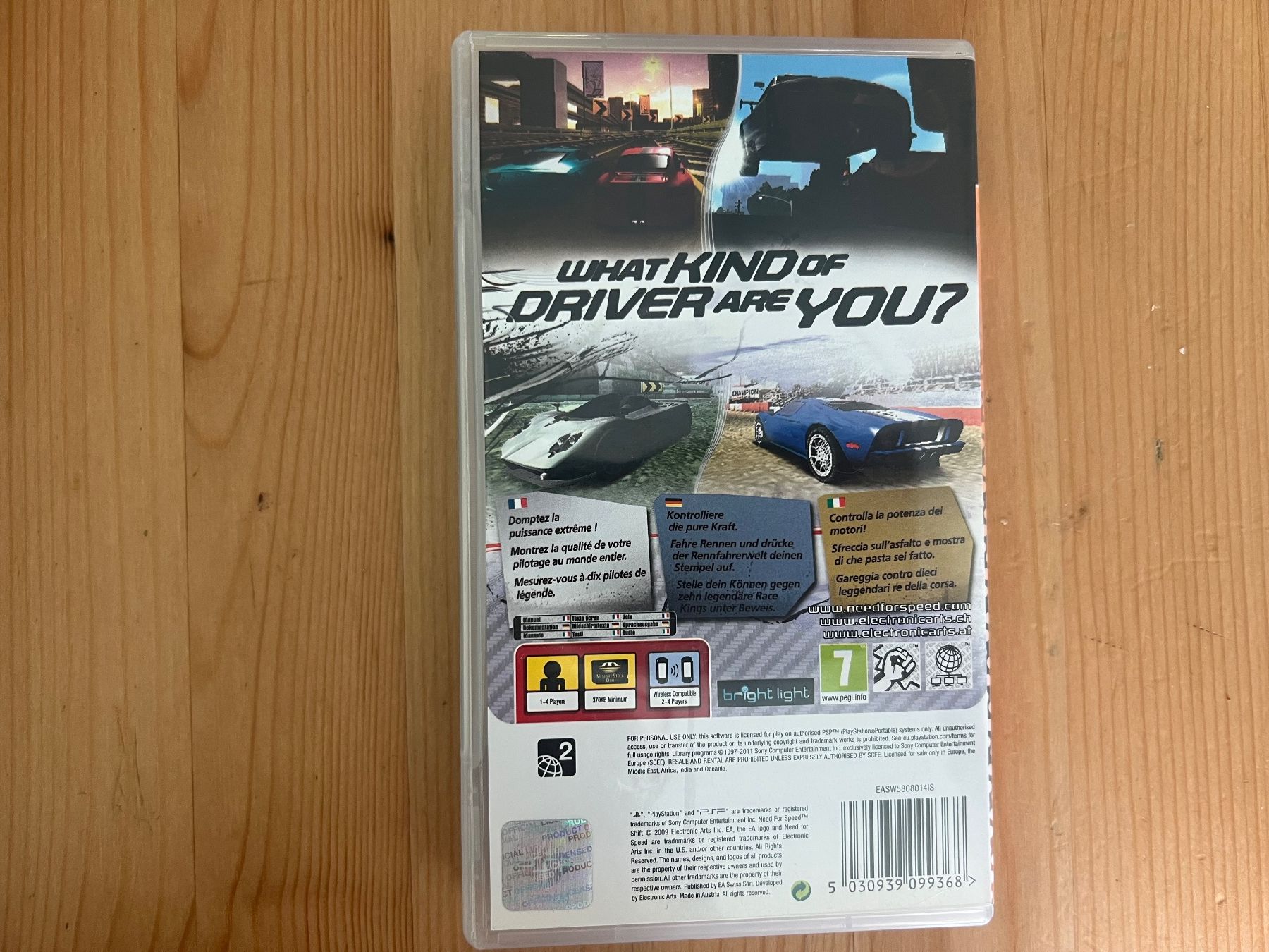 Sony Giochi: PSP NEED FOR SPEED Shift – Usato da st.gallen venduto da SoCre75 2