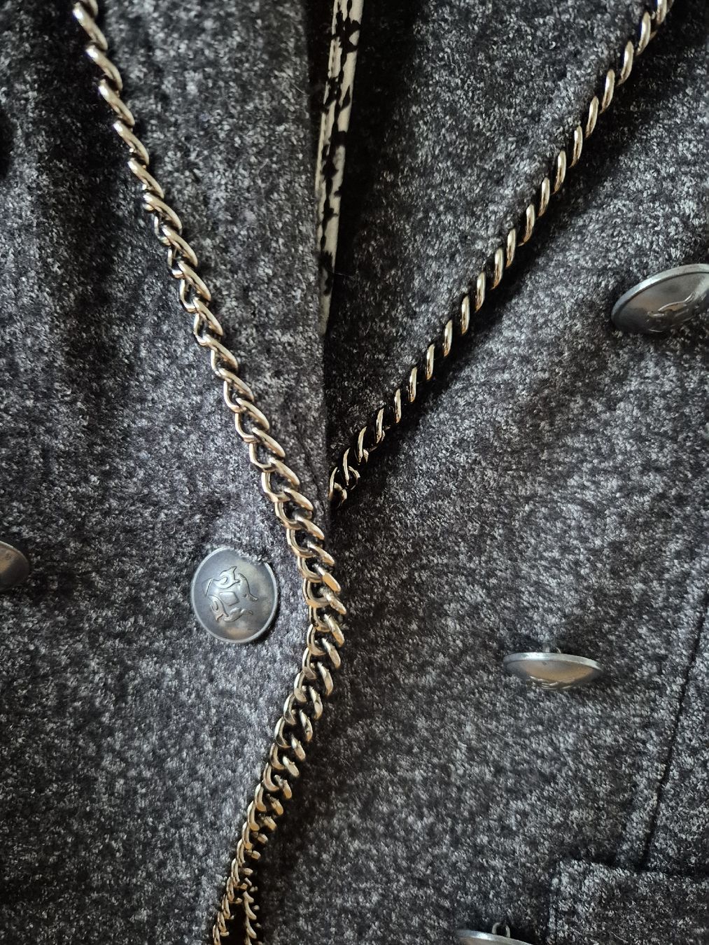 Giacche: Blazer Gr. 38 Wolle grau – Nuovo (secondo la descrizione) da Meggen venduto da topas041 4