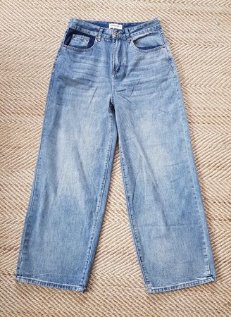 Jeans von Denim Days Gr S High Waist Wide Leg