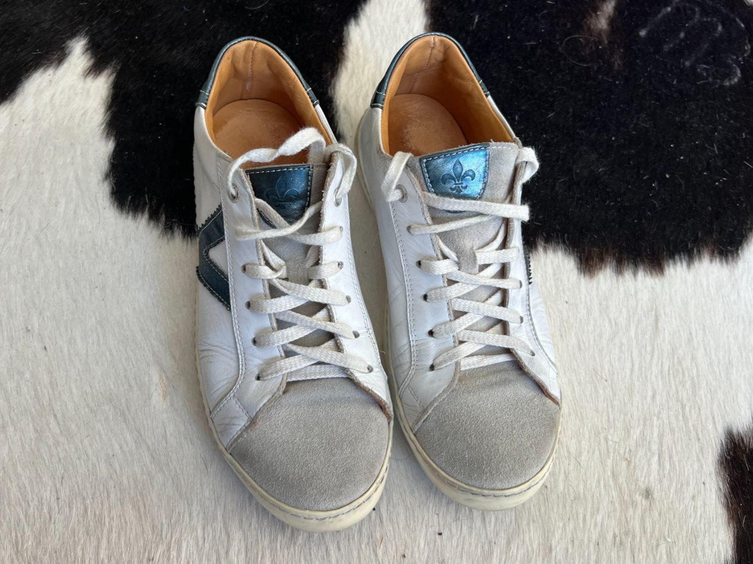 Damenschuhe: Sneakers Leder weiss Grösse 38 – Gebraucht aus Zürich von stefan8051 1