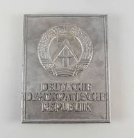 Grenzschild DDR Aluminiumguss *Ostalgierarität für Sammler*
