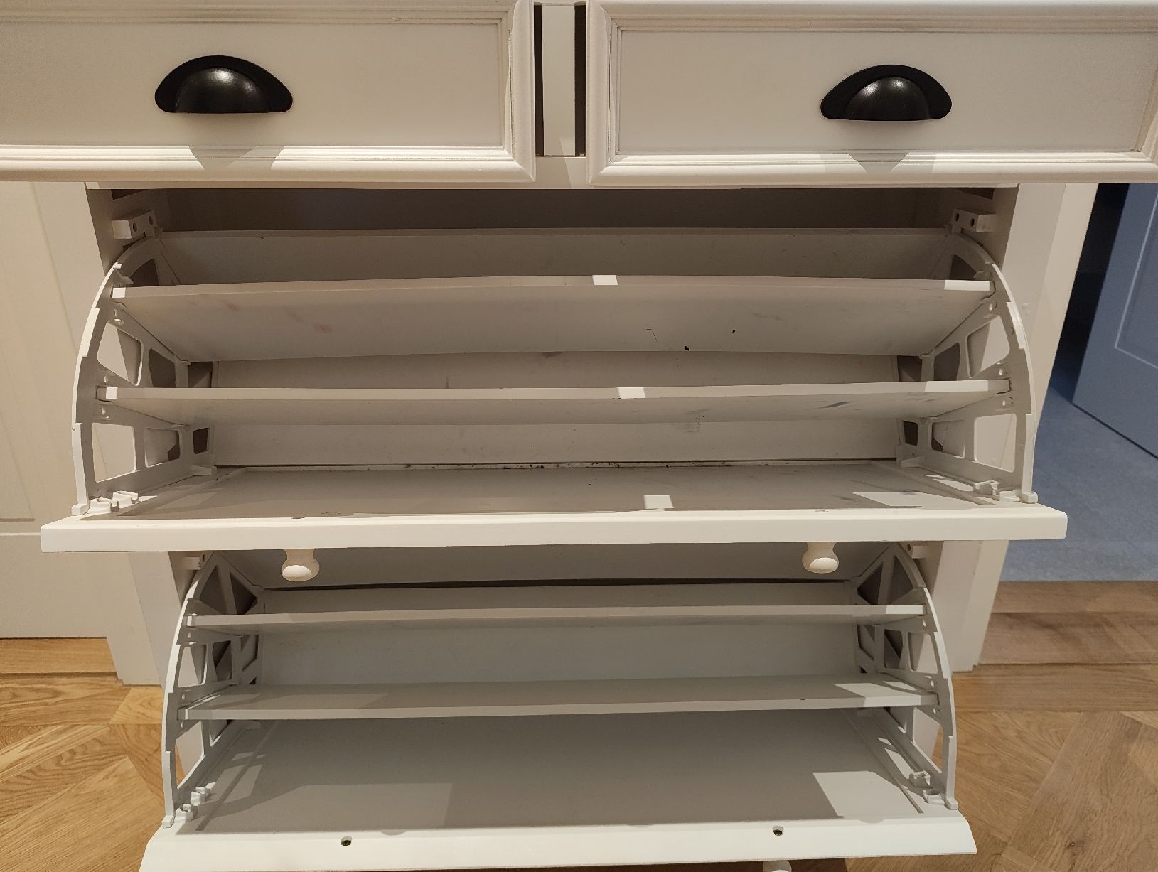 Maisons du monde Cassettiere: Schuhkommode weiss – Usato da Bremgarten AG venduto da van_h5yh 2