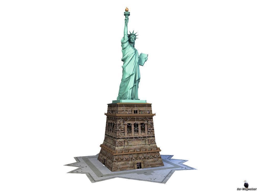 Ravensburger Puzzles: 3D-Puzzle Freiheitsstatue New York 12584 – Neu und originalverpackt aus Birsfelden von der-Wegweiser 1