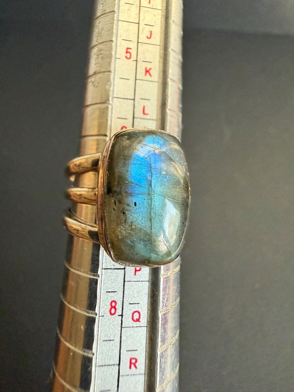 Ringe: Silber Ring mit Labradorit 925 – Gebraucht aus Spiegel b. Bern von Rogger72 3