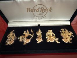 Coffret 5 pins hard rock café Phuket