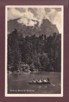 Partie am BLAUSEE bei Kandersteg - Boot