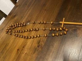 Rosario in legno