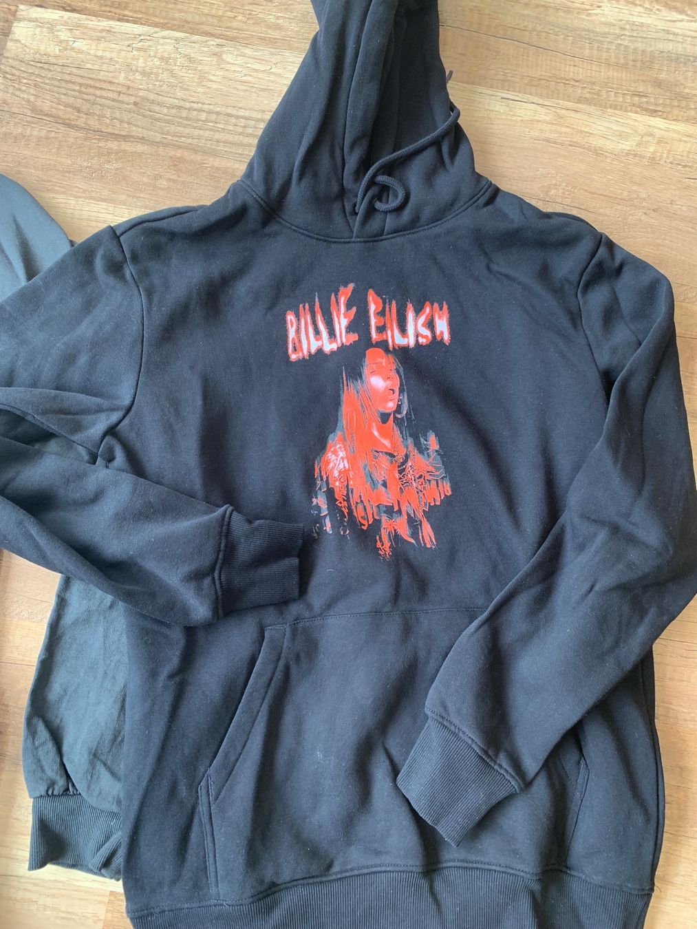 Lotti di vestiti: BILLIE EILISH grosses Fanpaket Hoodies Pullover Gr. S – Usato da Meiringen venduto da Jackwashere 1