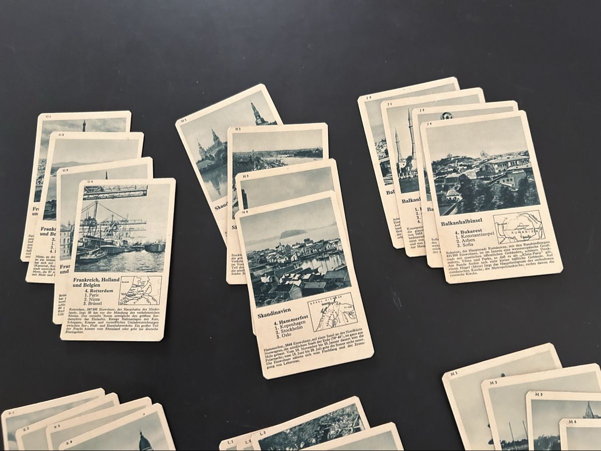 Spiele: Antikes HAUSSER QUARTETT von 1930 – Gebraucht aus Zumikon von tuna007 5